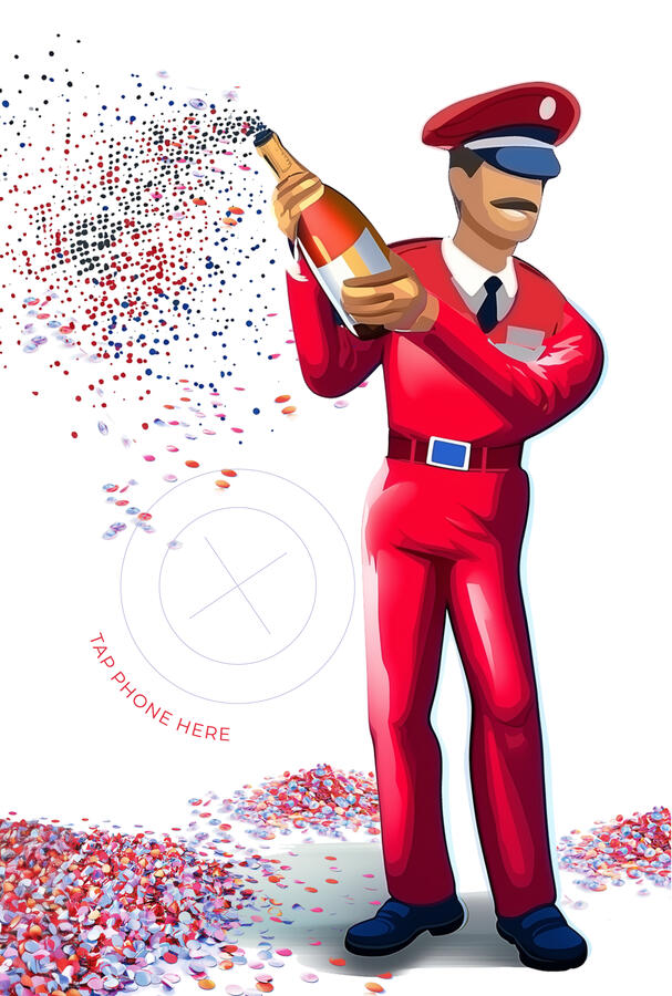 Pop the Champagne: Celebration